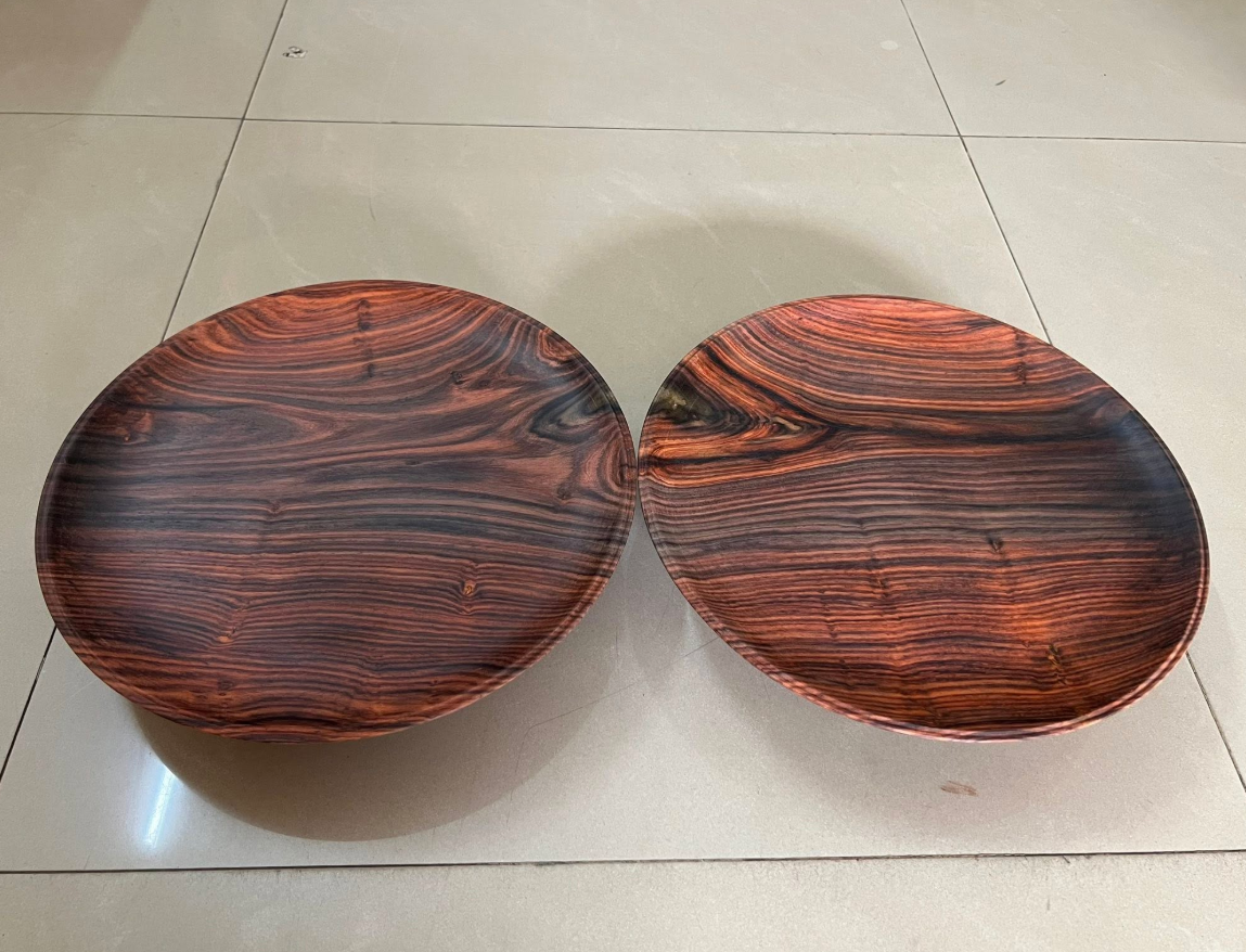 Mâm bồng gỗ hương đá